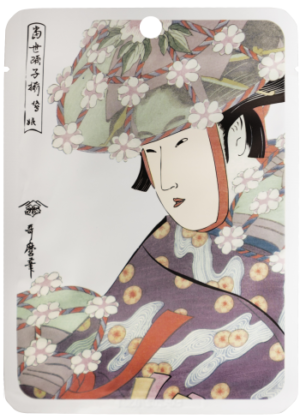 Maska UKIYO-E z wyciągiem z Aloesu i Kwiatem Wiśni