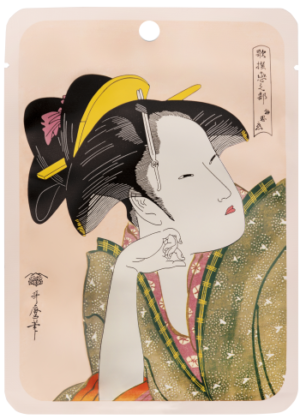 Maska UKIYO-E z wyciągiem z zielonej herbaty MATCHA i Kwiatu Camelli