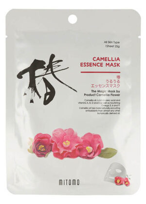 Maska z olejkiem z kwiatów Camelli